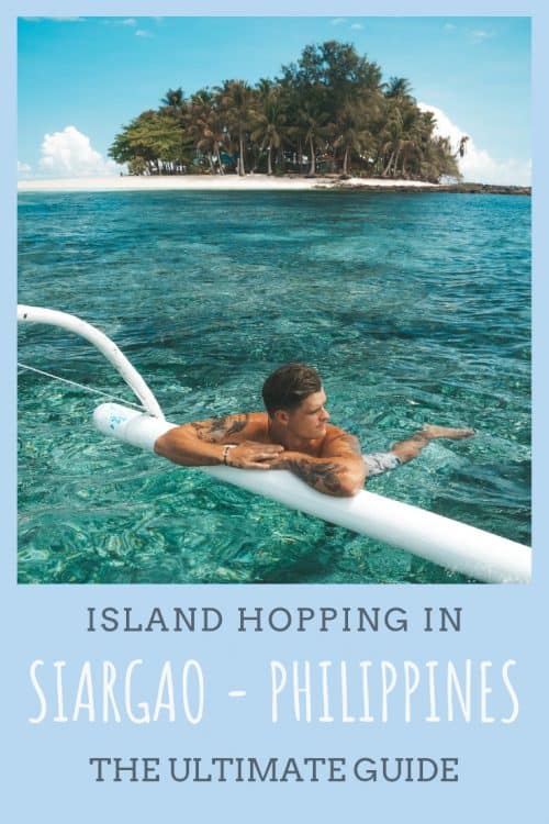 island hopping siargao