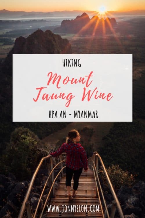 taung wine mountain, taung wine pagoda, things to do in hpa an, hpa an myanmar, mt taung wine, hiking mount taung wine, hiking taung wine mountain