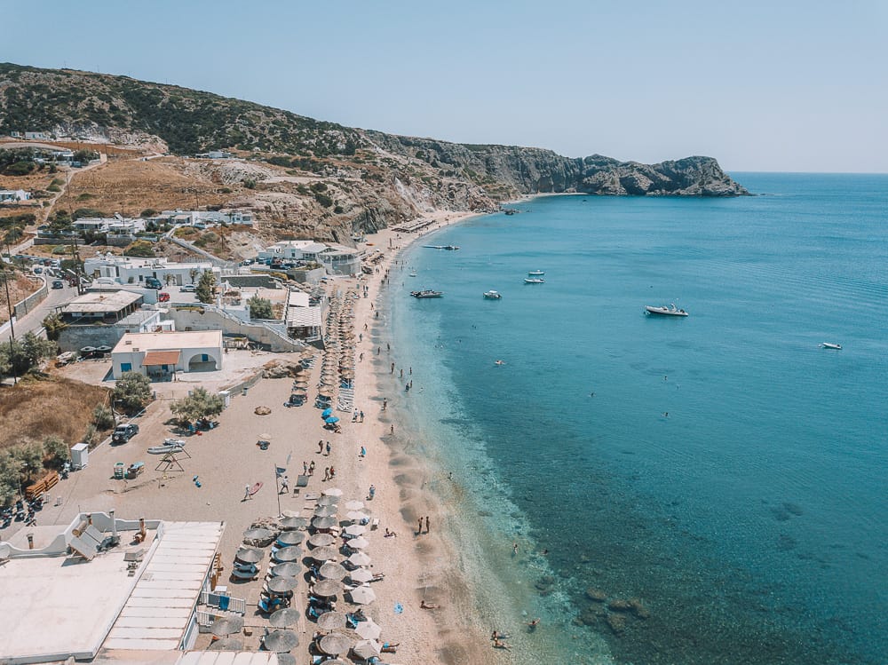 where to stay in milos, milos beaches, best places to stay in milos