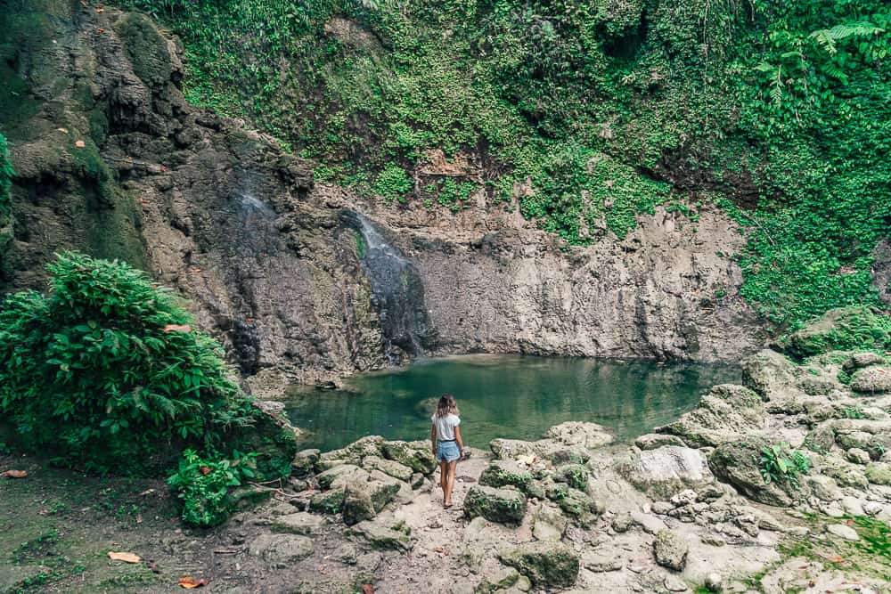 kawasan falls bohol, waterfalls in bohol, best waterfalls in bohol