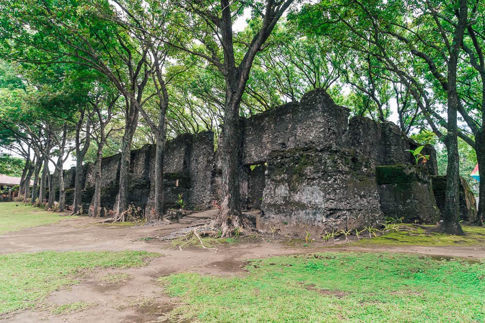 old chruch ruins in camiguin, old church ruins camiguin, old spanish church camiguin, spanish church camiguin, camiguin tourist spots, old church camiguin