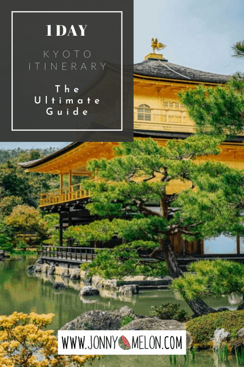 kyoto itinerary, 1 day kyoto itinerary