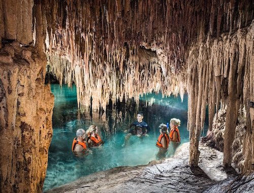 Tulum Guided Tour Magical Cenote Lagoon Snorkeling and lunch
