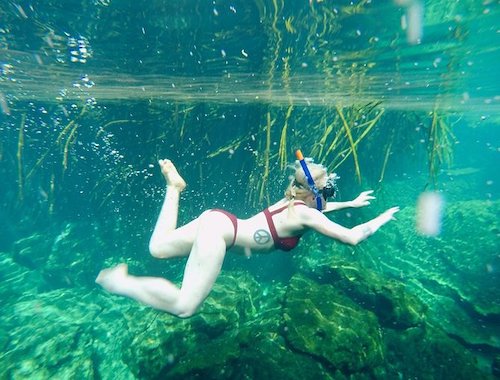 Cenote Paddleboarding and Snorkeling in Tulum