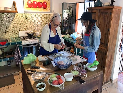 Authentic Jaliscan Cooking Class with a Local Helene in a Traditional Hacienda