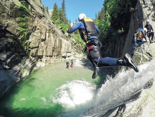 Canyoning Experience Grimsel from Interlaken