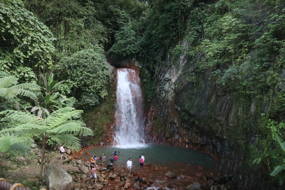 Pulangbato Waterfalls Dumaguete tourist spots